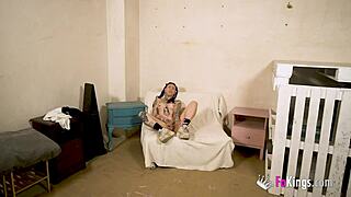 hey punk babe rides her best friends in occupied spot