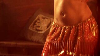 Sizzling Brunette Indian MILF Babe Teases Her Sexy Curves!