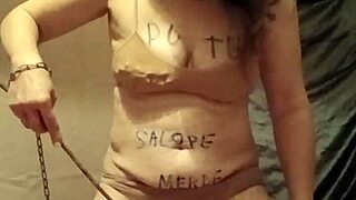 French slave housewife auto session pins spanking toys and public orgasm masturbation