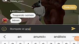 Chilean squirter craves double black cock oral pounding to massive orgasms