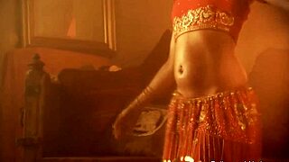 Sizzling Brunette Indian MILF Babe Teases Her Sexy Curves!