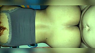 Curvy latina mom bent over balcony railing for intense backyard ass pounding