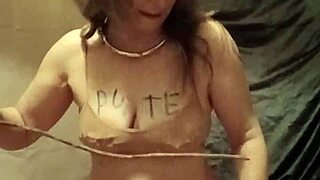 French slave housewife auto session pins spanking toys and public orgasm masturbation