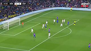 i enjoyed watching fc barcelona tie napoli 1-1