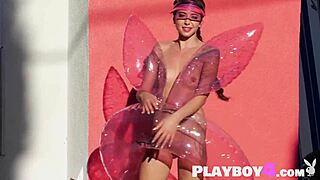 sexy big ass brunette teen lauryn wolfe strips curvy body bare