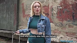 ruby lee's big ass tits tempt in public agent pov blowjob risk