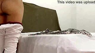 Rough shaved tight pussy squirting orgasm from big cock pounding