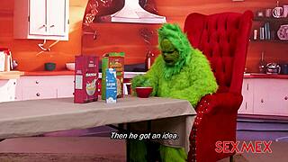 oh nooo, the grinch stole my christmas but fucked me hard instead 😩