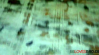 lana rhoades blackmailed into garage titty fuck and ride