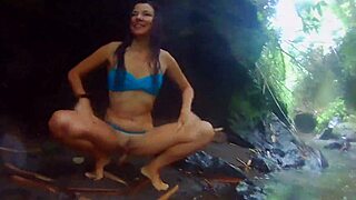 Exotic Jungle Fuck Bursts in Tropical Rain Orgasm!