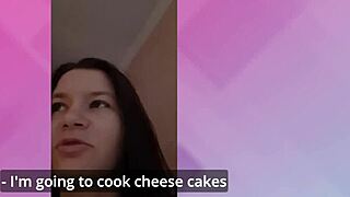 Girlfriend ditches food blog for desk doggystyle pounding moans