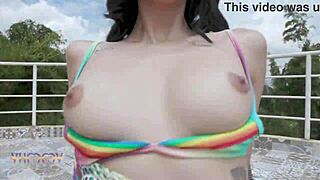 Cute Colombian Teen Maily Presly Rides Three Big Cocks With DAP Pussy Gapes And Swallows Loads