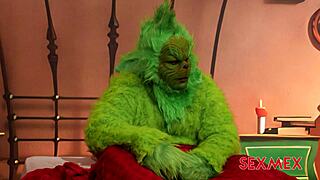 oh nooo, the grinch stole my christmas but fucked me hard instead 😩