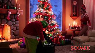 oh nooo, the grinch stole my christmas but fucked me hard instead 😩