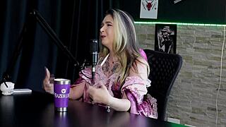 Raphaela Savanah's first anal facing forward, creampie addicted threesome queen