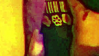Hey, calling my cuck while this stud pounds my big latina ass so damn good, listen to these moans!