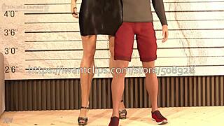 narrating the humiliation of this tall muscular 18+ bodybuilder babe