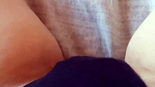 gretala slips into sexy black lingerie showing her sensual hairy bush oh yeah