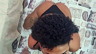 Skinny latina teen bends over for amateur anal assfucking in 1on1 session