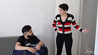 my girlfriend ditched me so i banged her hot crossdressing friend deep