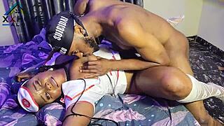 Intrigued by horny nurse riding massive patient cock wildly?