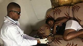 doctor ready to fuck his horny patient pussy after checkup?