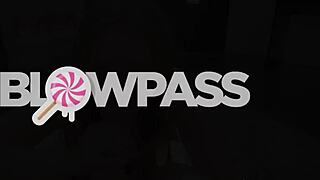 busty milf sales rep gives client sloppy tittyfuck bj with emojis 😘💦👅