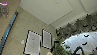 latina big tits curvy tattoo teases solo on webcam