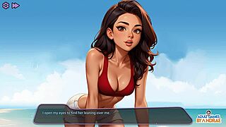 damn that curvy anime teen outfit on no fap island looks too sexy!