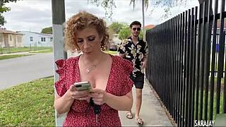 Sara Jay's Passion Ignites as Apollo Banks Pounds Her Mature Hole to Creampie Bliss! He Fills Her with Intense Orgasmic Heat.