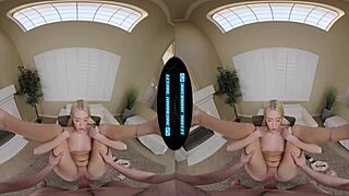 Enticing pigtailed cutie trades rent favors with throbbing cock skylar storm