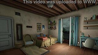 nerdy girl takes a bubbly bath then gets covered in cum 💦🛁