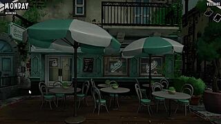 nerdy girl takes a bubbly bath then gets covered in cum 💦🛁