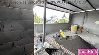 yo, ever suck a pervert construction worker's big cock right on site?