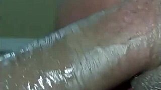 Young college student gulps down boss's massive cock swallowing hot cum for rent relief