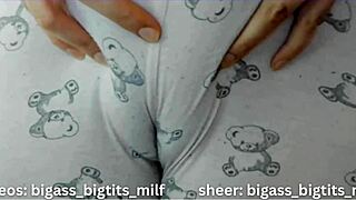 Bold Cameltoe Tease In Tight Pajama Pants Dripping With Juicy Pussy Lips