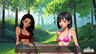 damn that curvy anime teen outfit on no fap island looks too sexy!