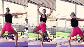 Crystal Clark Parker Ambrose Rules Milf Workout World