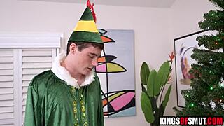 i unwrap my tattooed teen pussy for christmas doggystyle pounding and hungry licks