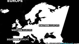 European babes jump on cocks for blowjobs 😘🍆