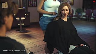 a wife plays game with stepmother