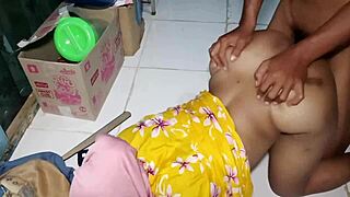 sexy student housewife bends over for intense school morning fuck