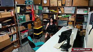 Bold lp officer ravages shoplifter alex's pussy pov with monster cock hardcore!