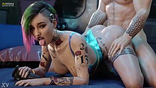 Judy Alvarez 2077 Tits Blowjob Sex Compilation