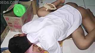 sexy student housewife bends over for intense school morning fuck