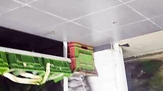 Steamy Upskirt Spy Shot In The Crowded Store Grabs Attention!