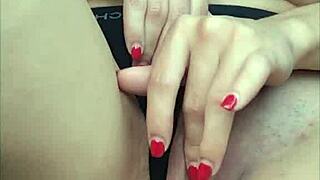 i'm teasing my boyfriend with my toy while he drives and i cum everywhere