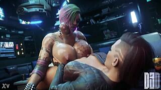 Judy Alvarez 2077 Tits Blowjob Sex Compilation