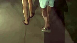 hey horny wife, tease that stud on the beach then take him to the room while hub films?