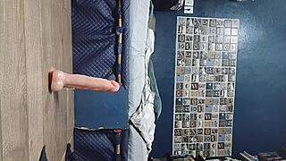 Squirting Teen Tease Drenches Stranger in Gushing Fountain Orgasm